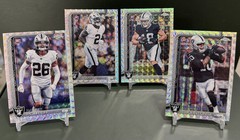 2025 Topps Chrome ASHTON JEANTY & OTHER RAIDERS SILVER GEOMETRIC SSP RCs *READ*