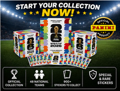 Panini World Cup 2026 FIFA HARDCOVER Album + 2 Boxes (100 Packs) SHIPS SAME DAY!