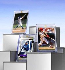 50ct Magnetic Card Holders – 35pt UV Protectors for Trading Cards, Modern Design