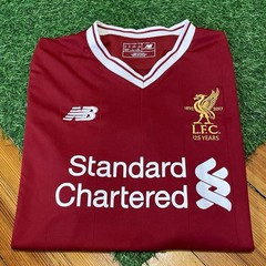 Liverpool FC 2017/18 New Balance Home Jersey 125 Years Mens M Red LFC