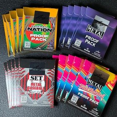 2026 Leaf Baseball Sealed 1/1 Proof Pack Lot of 20, Nation Metal Pro Set Vivid
