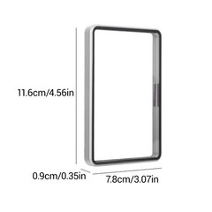 Magnetic Metal Card Slabs Case Protector For 35/55PT Shockproof Aluminum Bumper
