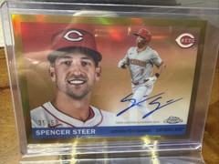 Spencer Steer Topps Chrome Auto /50
