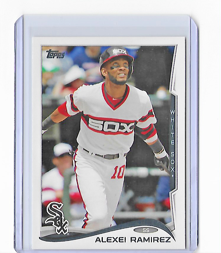 2014 TOPPS ALEXEI RAMIREZ BASE CARD – CARD #308 – CHICAGO WHITE SOX – FREE SHIP