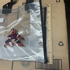 BRAND NEW – NHL Hockey Arizona Coyotes Clear Stadium Approved Tote Bag – RARE