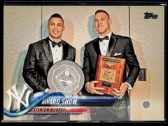 Aaron Judge Giancarlo Stanton Yankees 2018 Topps Series 2 Award Show #AS-GJ