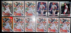 (12) Lot IVAN HERRERA 2023 Topps 1st Edition ORANGE #’d /75, 5x 1st Ed RC Chrome