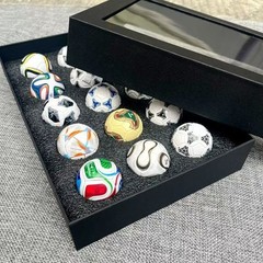 15 PCS FIFA World Cup Soccer Mini Ball Collection 1970-2026 Set Souvenirs Gift