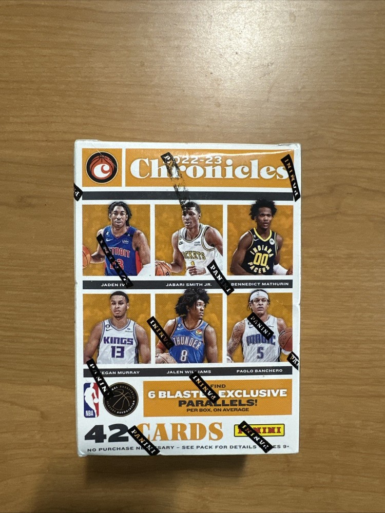 Panini 2022-23 Chronicles Basketball Blaster Box – 42 Cards