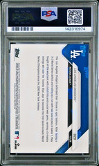 LA Dodgers 2025 Topps Now MLB Back to Back World Series Champions #929 PSA 9
