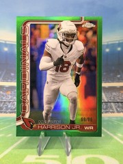 2025 Topps Chrome – Marvin Harrison Jr – True Green Refractor /99 Cardinals
