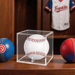 2 PACK Baseball Display Case UV Protected Acrylic Holder Cube for Official Balls