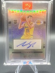 2021-22 Panini Select – Youth Explosion Signatures Austin Reaves #YE-ARV Silver