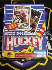 1991-92 O PEE CHEE HOCKEY WAX BOX 36 PACKS