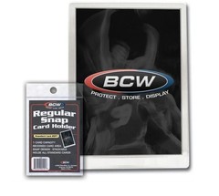 20 Regular Snap Card Holder Case Capsule for Baseball Football Basketball Cards