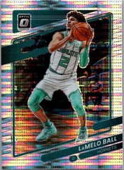 2021-22 Donruss Optic Target Exclusive SP Silver Pulsar Prizm LaMelo Ball