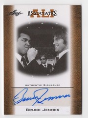 Bruce Jenner 2010 Leaf Muhammad Ali Associates Autograph Card Auto #AAU8