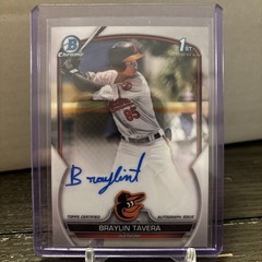 2023 Bowman – Chrome Prospect Autographs #CPA-BT Braylin Tavera (AU, RC)