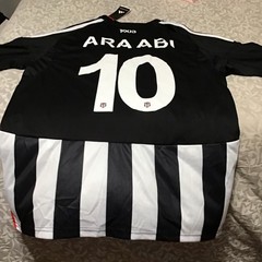 adidas Besiktas JK Araabi #10 Soccer Jersey Men’s M Black White Red