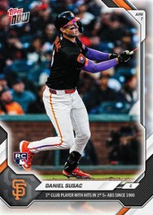 2026 Topps Now Card 63 Daniel Susac 1st 5 Hits in 1st AB’s -25 Cents Shipping!