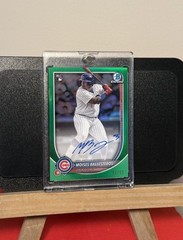 🐻🍀SSP /99 2025 Bowman Chrome Moises Ballesteros CRA-MB Green Refractor AutoRC