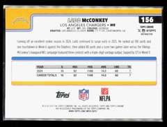 2025 Topps Chrome #156 Ladd McConkey Refractor