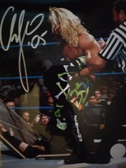 Chris Jericho Signed Racing Reflections Official Wwe WWF 8×10 Photo