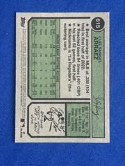 2023 Topps Heritage High Number Black Border PR/50 #615 Luis Arraez Marlins SP