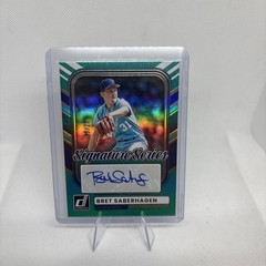 2026 Panini Donruss BRET SABERHAGEN Auto /25 Green #SS-BS