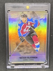 Nathan MacKinnon RARE GOLD REFRACTOR INVESTMENT CARD SSP UPPER DECK AVALANCHE