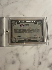 2023 Bowman Platinum New Money NM-12 James Wood Green Foil Nationals