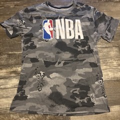 NBA Black/Gray Camouflage T Shirt Size Small WORN ONCE‼️🤝🏀