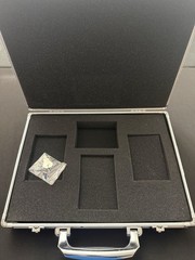 2025 Panini Flawless NFL Football Empty Silver Briefcase Box – Keys Included