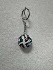 FIFA Mini Soccer Ball Keychain Set Plus 2026 Key Chains– 9 Pack – World Cup