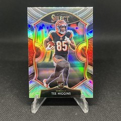 2021 Panini Select Tee Higgins Silver Rookie #60 Cincinnati Bengals
