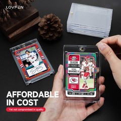 25Pack 55PT/100PT/130PT/180PT Magnetic One Touch Card Holder For Trading Cards