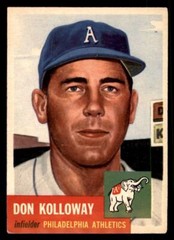 1953 Topps Baseball #97 Don Kolloway VG/EX+
