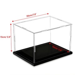 Mini Helmet Display Case with UV Protection for 1:2 Scale Football Baseball