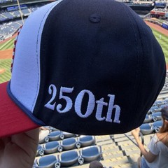New York Yankees 250th Anniversary 4th of July SGA Snapback Hat Yankee Stadium