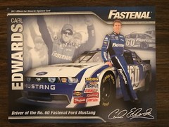 (12) Carl Edwards #99 #60 ROUSH RACING FORD 5×7 8×10 9×11 HERO CARD photos LOT2