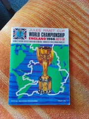 1966 Jules Rimet World Cup Championship Souvenir Programme England Tournament 48