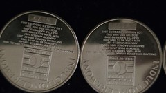 Rickey Henderson Induction- Solid Bronze Commemorative Coins Lot #176-200