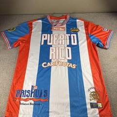 Puerto Rico Jersey Shirt Mens XL Multi-Color Soccer Headgear Classics Striped 19