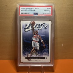 2003 Upper Deck MVP Michael Jordan #190 PSA GEM MT 10