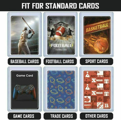 Card Sleeves Top loaders Holders Standard 3×4 25, 50, 100, 150, 200, 500 1000