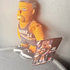 Vintage Dale Davis Portland Trail Blazers Buddy Plush Doll Toy 2002 SGA 34