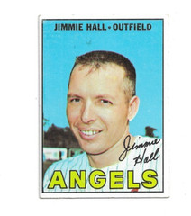 1967 Topps #432 Jimmie Hall, California Angels