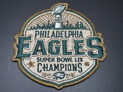 Philadelphia Eagles Embroidered Iron On Patch