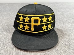 Pittsburgh Pirates Hat Cap Fitted 7 1/8 Black 2025 Batting Practice Hat New Era