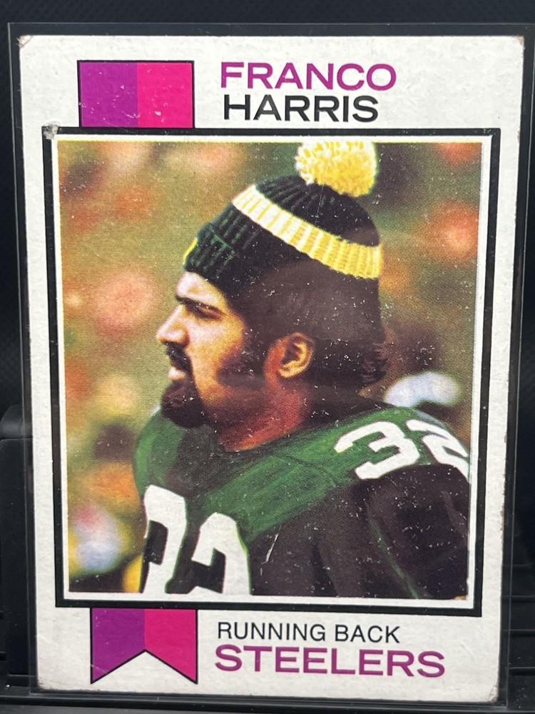 1973 Topps Franco Harris Rookie Pittsburgh Steelers #89